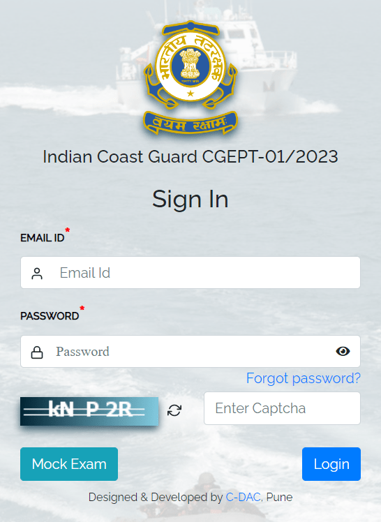 Coast Guard GD DB Yantrik Admit Card 2022