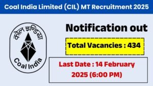CIL MT Recruitment 2025