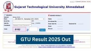 GTU Result 2025