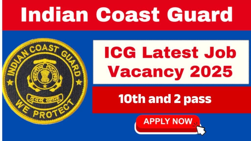 Indian Coast Guard Navik GDDB Recruitment 2025 