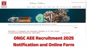 ONGC AEE Recruitment 2025