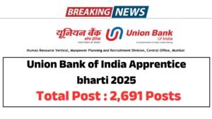 Union Bank of India Apprentice bharti 2025