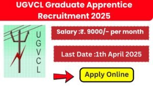 UGVCL Graduate Apprentice Recruitment 2025