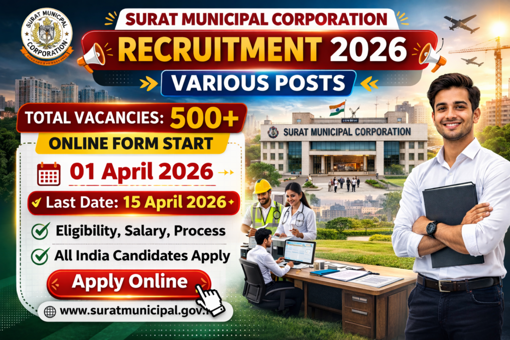 Surat Municipal Corporation Recruitment 2026